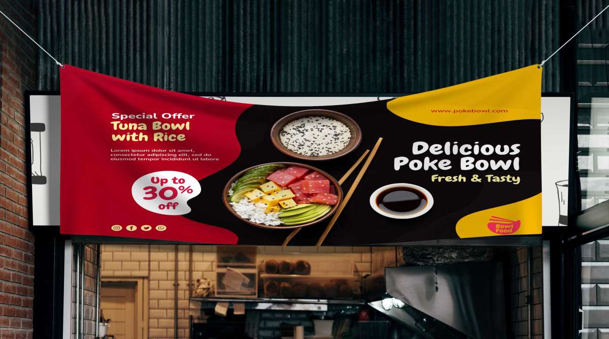 Di Tengah Gempuran Digital & Media OOH yang Variatif, Apakah Spanduk Iklan Kreatif Tetap Menarik Perhatian?