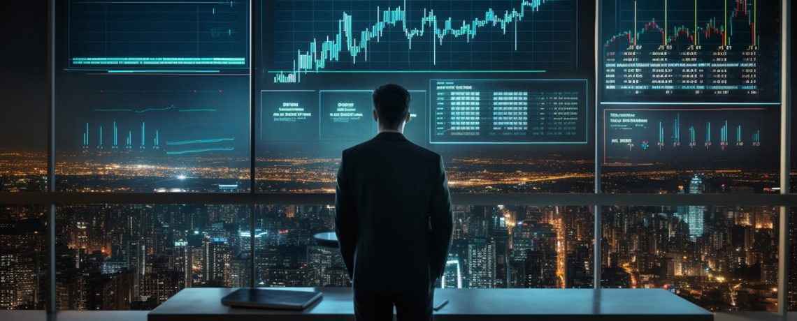 2 - business-person-futuristic-business-environment