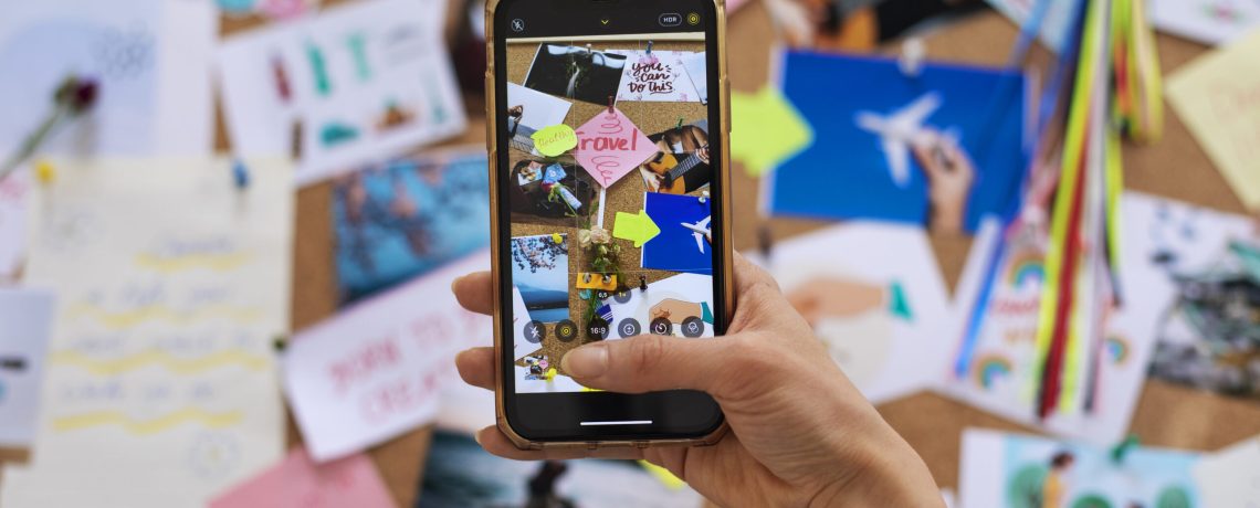 2 - woman-creating-their-own-vision-board