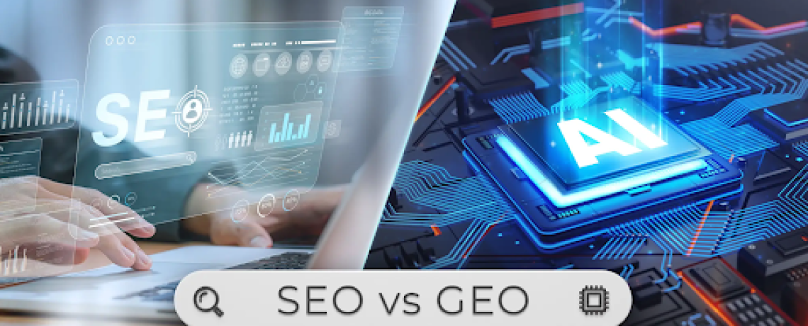 Pelajari perbedaan antara SEO vs GEO dan pilih strategi yang tepat untuk bisnis Anda dengan memahami tujuan dan teknologi masing-masing.
